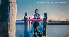 Desktop Screenshot of piccolarosa.it